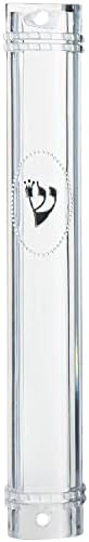 SS Super Stam Mezuzah Case Holder 15cm Scroll