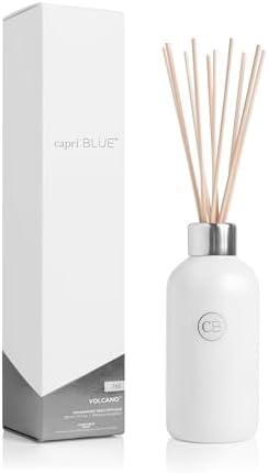 Capri Blue Volcano Reed Diffuser Set - 8 Fl Oz White