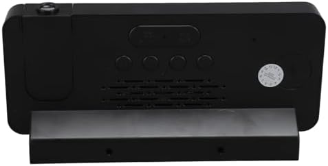USB Rechargeable Projection Alarm Clock with LED Mirror and Snooze Function