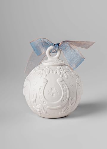 LLADR Blue 2025 Christmas Ball Decorative Ornament