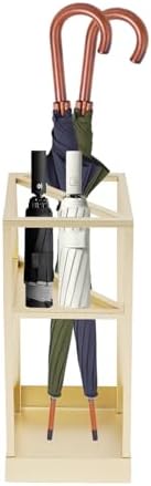 DouSeiAi Umbrella Rack 20 Inch Tall Gold