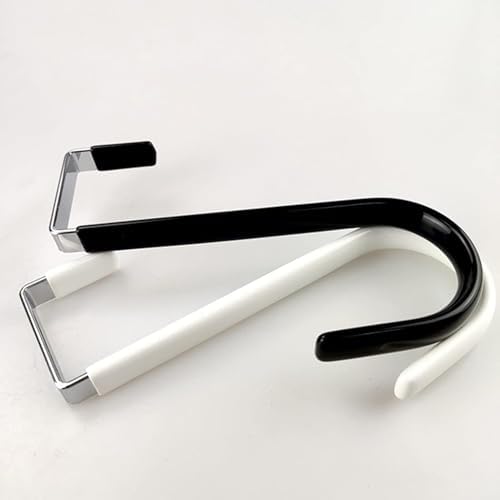 Black Wreath Hanger Door Hook 5 Inch Carbon Steel