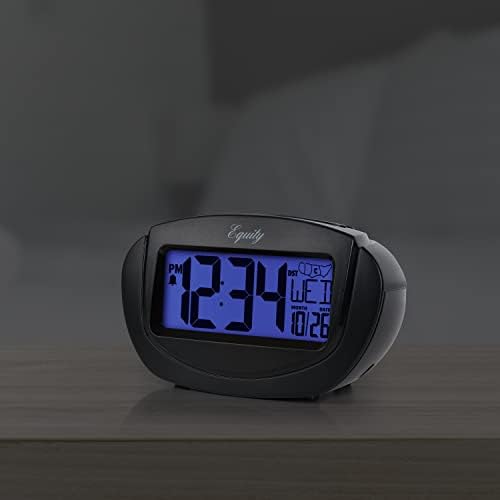 Equity by La Crosse 31022 Insta-Set LCD Alarm Clock