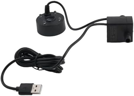 AugustknowU Mister Fogger with LED Lights Black