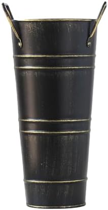 Durable Metal Round Umbrella Stand with Canes and Walking Stick Holder
