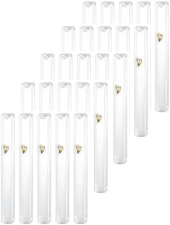 Mezuzah Case Holder Lot of 25 pcs Waterproof Silver Rectangle