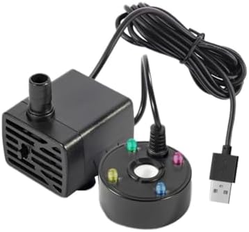 AugustknowU Mister Fogger with LED Lights Black