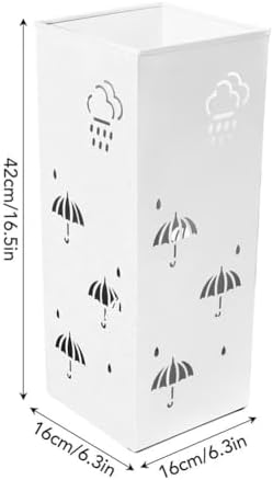 Seek Rare Hollow Clouds Pattern Metal Umbrella Stand Organizer
