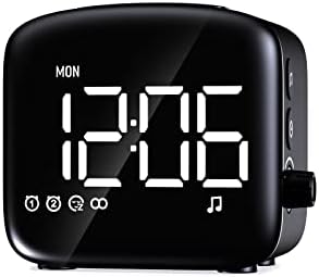 Easysleep Digital Alarm Clock with 27 Sounds and Big LED Display
