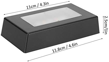 LIZEALUCKY LED Light Base for Crystal 3D Cube Display