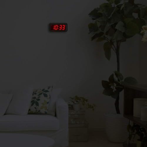 Timegyro Alarm Clock for Bedrooms with 3 Level Brightness Adjustable