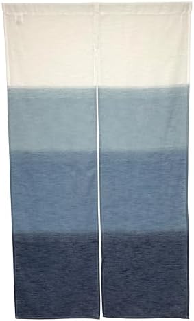 SunnyDayFabric Doorway Curtain Blue