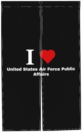 MULIHU USA Air Force Blackout Door Curtain 34x56in