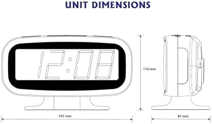 HX-153CR PLL AM FM Radio Alarm Clock with Bluetooth