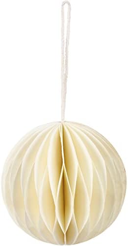 Primitives by Kathy Cream Ball Ornament