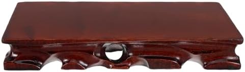 LOGOFUN Wooden Vintage Teapot Base Display Stand
