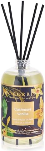 Cocorrna Cashmere Vanilla Reed Diffuser Refill 17oz