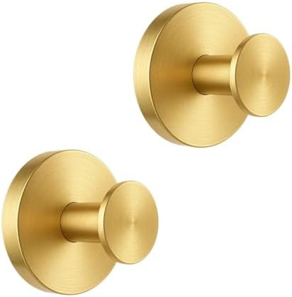 Suction Cup Wreath Hanger 15 Lbs Gold 2 Pack