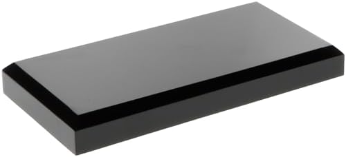 Plymor Black Acrylic Display Stand 6x3x075