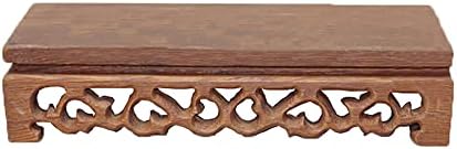 GOLDYWENDY Solid Rosewood Vase Display Stand