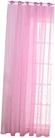 Beautiful Pink Tulle Curtains for Home Decor