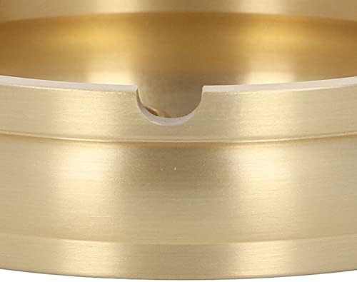 Joyzan Durable Brass Cigarette Ashtray with 3 Slots