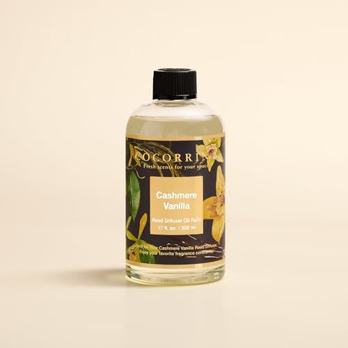 Cocorrna Cashmere Vanilla Reed Diffuser Refill 17oz