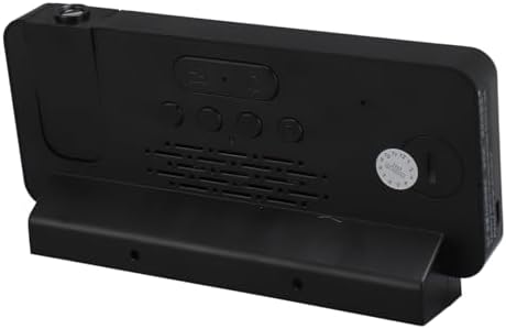 USB Rechargeable Projection Alarm Clock with LED Mirror and Snooze Function