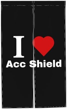 I Love Acc Shield Blackout Curtains for Doorways and Windows