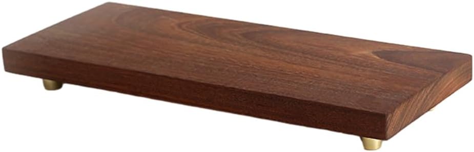 GOLDYWENDY Teak Wood Pedestal Stand for Decor