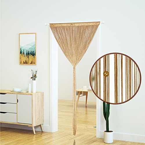YaoYue Beaded Curtain Door Divider for Privacy Decor