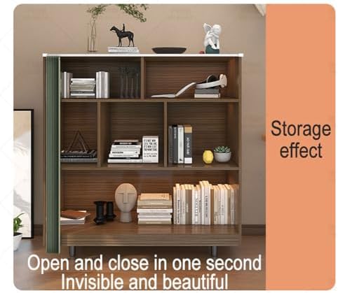 Temporary Door Curtain with Track Rail and Pleated Folding Design