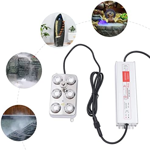 DC48V 6 Head Ultrasonic Fogger for Home Decor