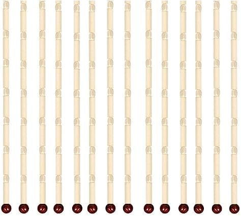 GVILTY Bamboo Beaded Curtains for Doorway and Room Divider