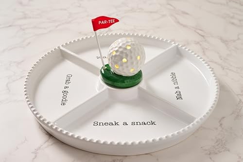 Mud Pie Golf Ball Light Up Sitter 4 14 X 2 12