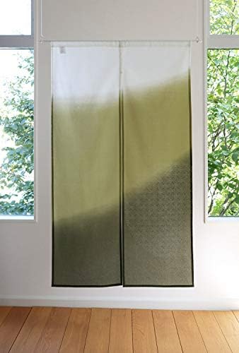 Sunnyday Fabric Doorway Curtain 335x59 Green Tapestry
