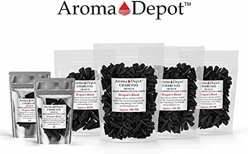 1 Inch Dragon Blood Incense Charcoal Cones 20 Pack
