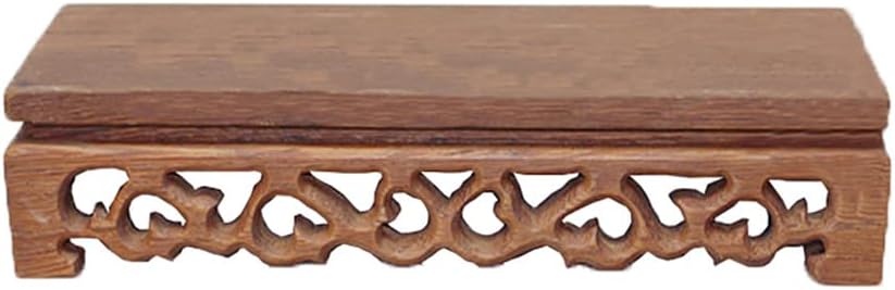 GOLDYWENDY Solid Rosewood Vase Display Stand