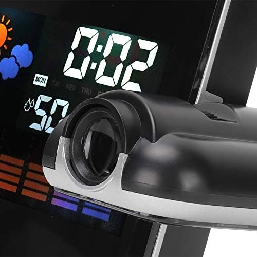 Topyond Projection Clock with Rotatable Projector Thermometer and Humidity Monitor