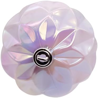 Kurt Adler 80MM 4pc Shatterproof Iridescent Concave Diamond Ball Ornaments 1