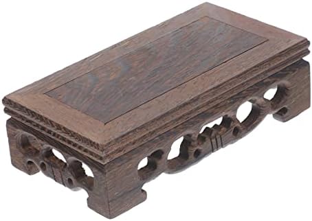Wooden Display Stand for Bonsai and Plant Decor