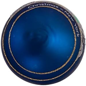 Kurt Adler New York Glass Ball Ornament 80mm