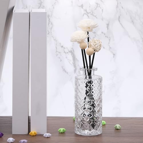 PATIKIL 30CM Reed Diffuser Stick 100 Pack with PET Bottle