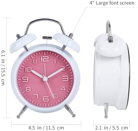 Pxy Loud Alarm Clock for Heavy Sleepers