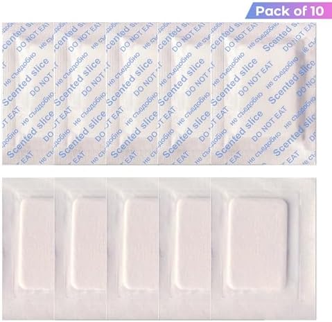 Jasmine Scented Sachets Pack of 10 for Freshness