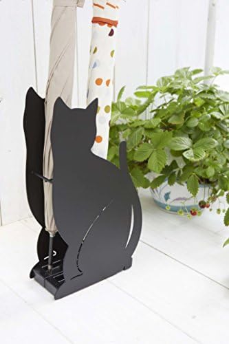 Yamazaki Home Cat Umbrella Stand Black