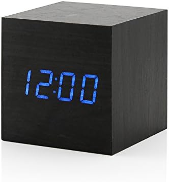Digital Alarm Clock with USB Charging and Bright LED Display