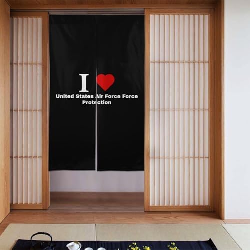 I Love USA Air Force Blackout Curtains 34x56in