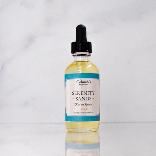 Serenity Sands Reed Diffuser Oil 2oz Luxury Vanilla Sandalwood