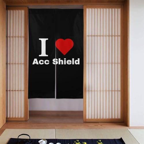 I Love Acc Shield Blackout Curtains for Doorways and Windows